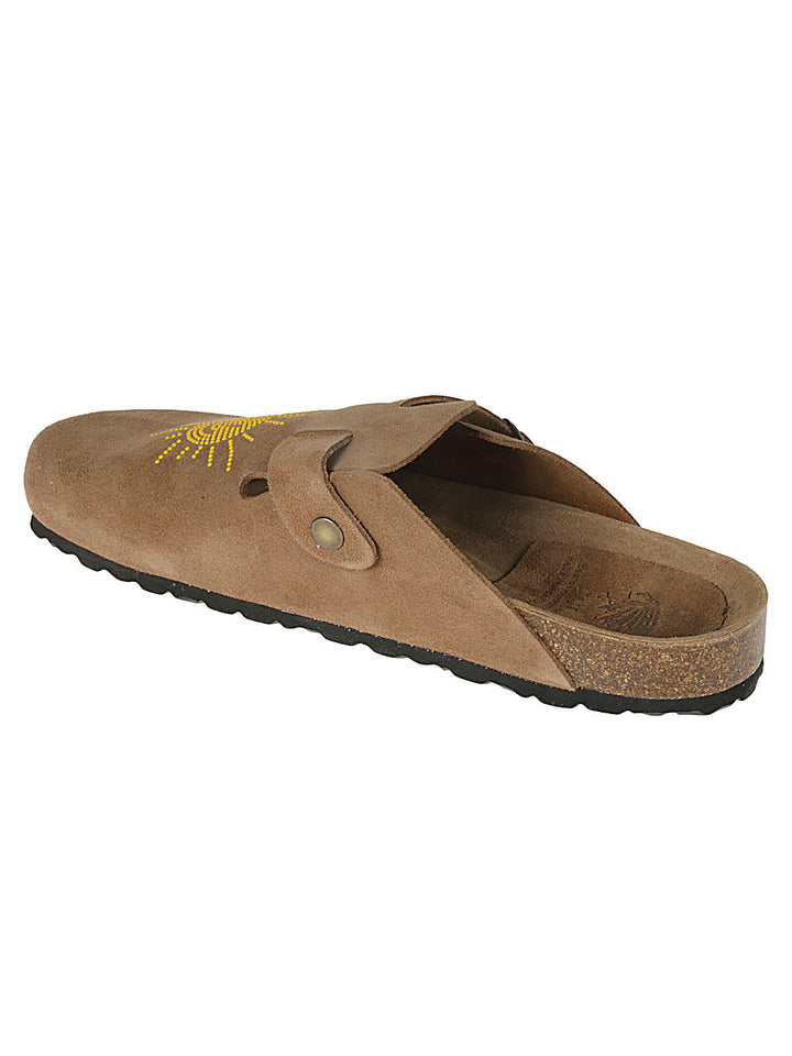 Taji Smile Suede Mules