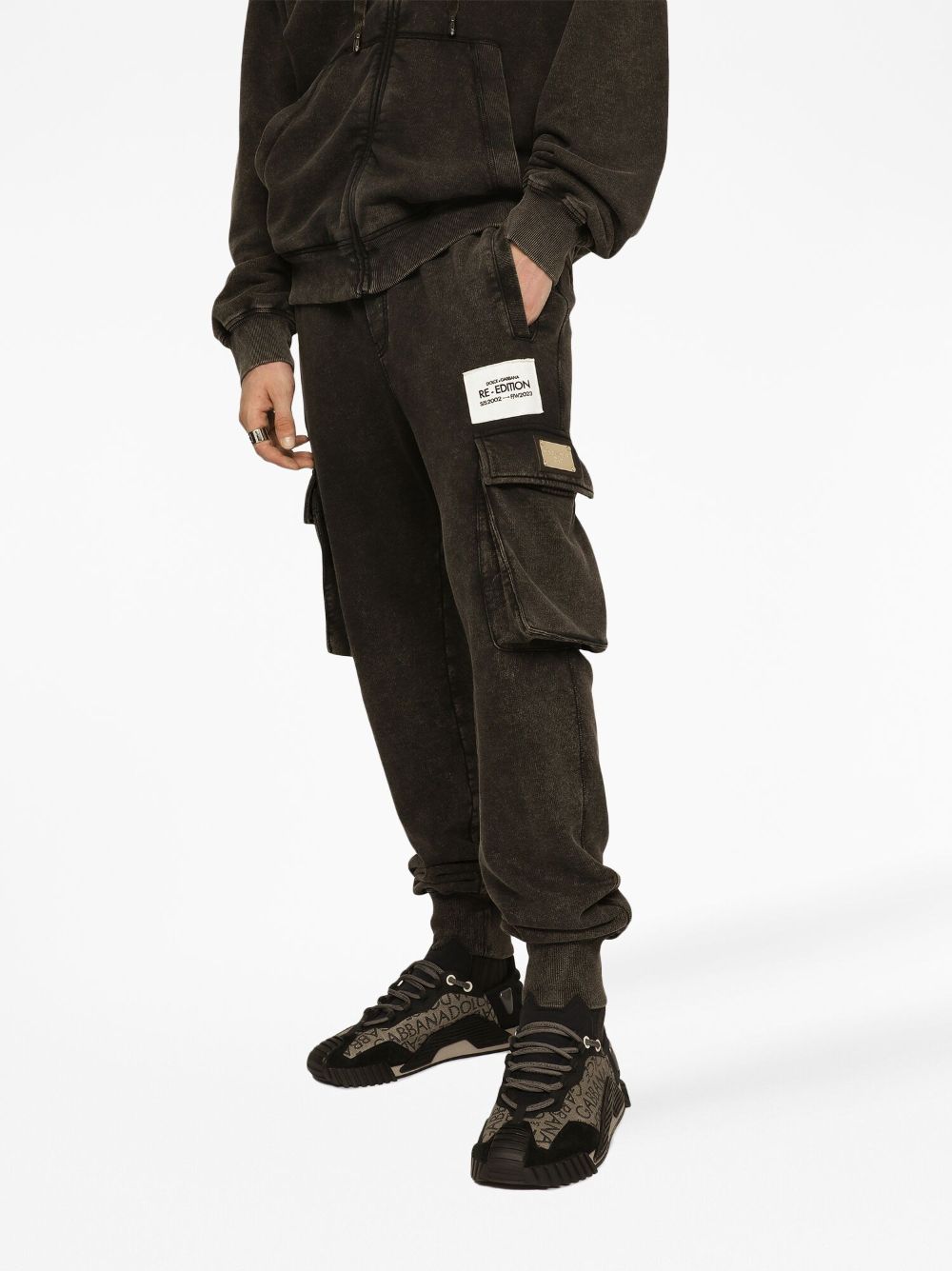 Dolce &amp; Gabbana Logo Cotton Trousers