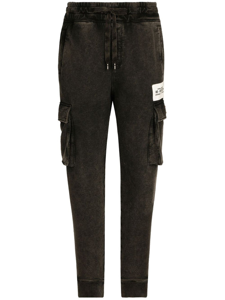 Dolce &amp; Gabbana Logo Cotton Trousers