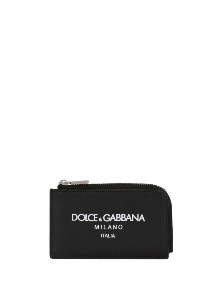 Dolce &amp; Gabbana Leather Card Holder