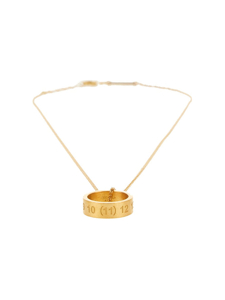 Maison Margiela Women Collana Con Anello Numerico