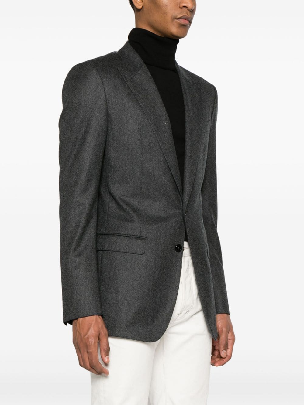 Dolce &amp; Gabbana Wool Single Breasted Blazer Jacket
