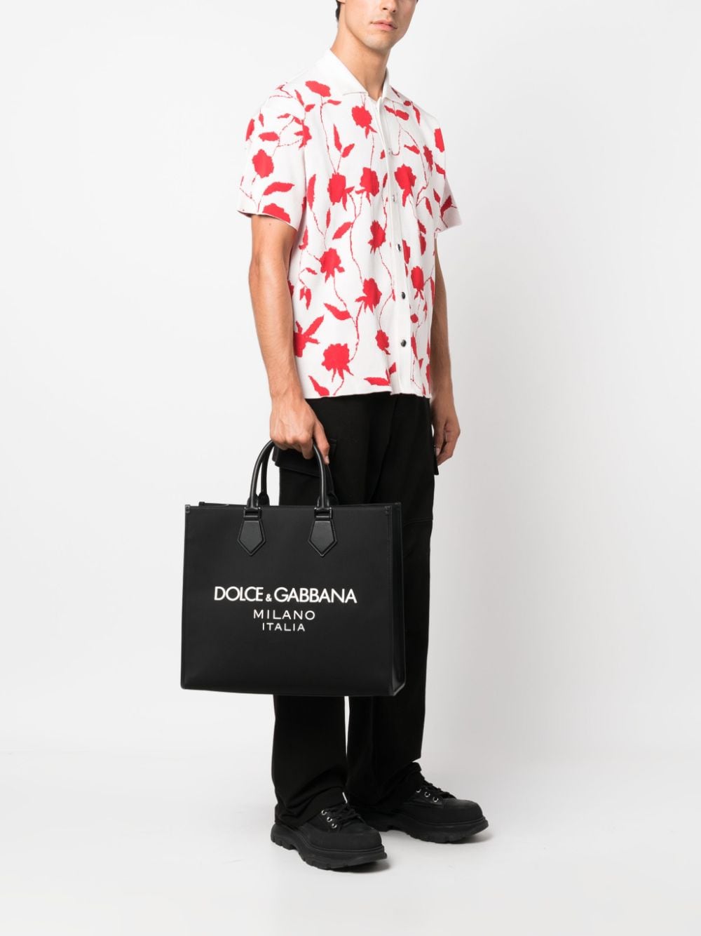 Dolce &amp; Gabbana Nylon Large Tote Bag