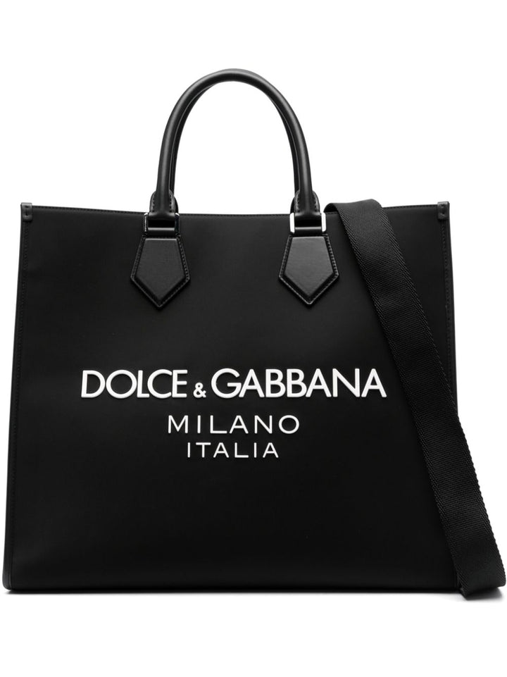 Dolce &amp; Gabbana Nylon Large Tote Bag