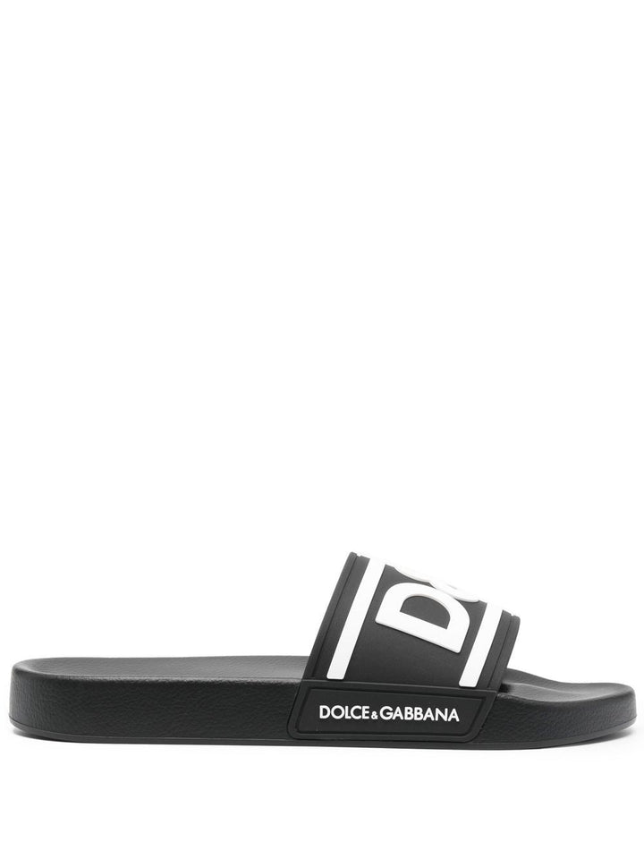 Dolce &amp; Gabbana Dg Rubber Pool Slides