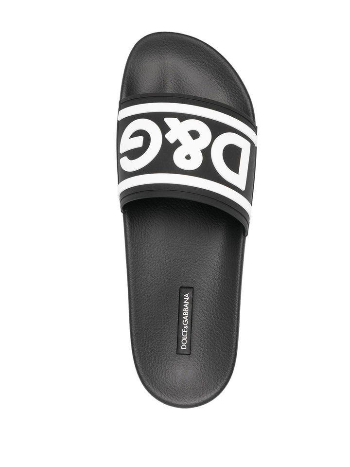 Dolce &amp; Gabbana Dg Rubber Pool Slides