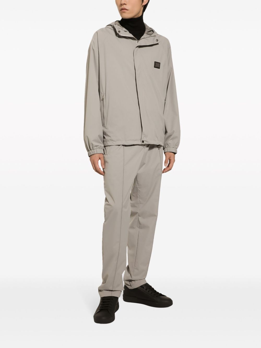 Dolce &amp; Gabbana Nylon Hooded Jacket