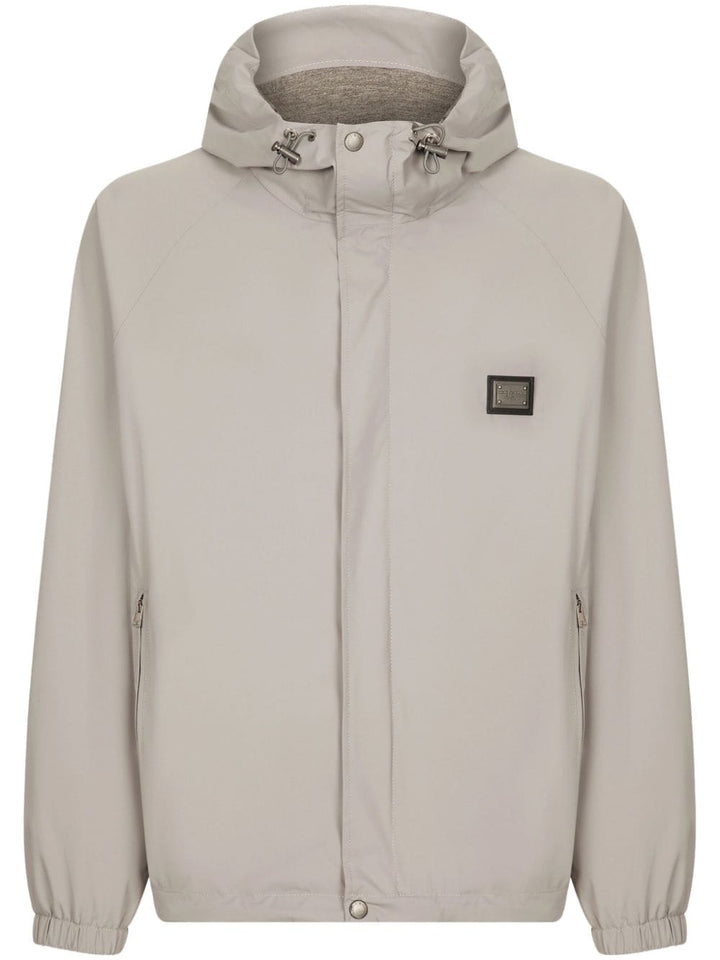 Dolce &amp; Gabbana Nylon Hooded Jacket