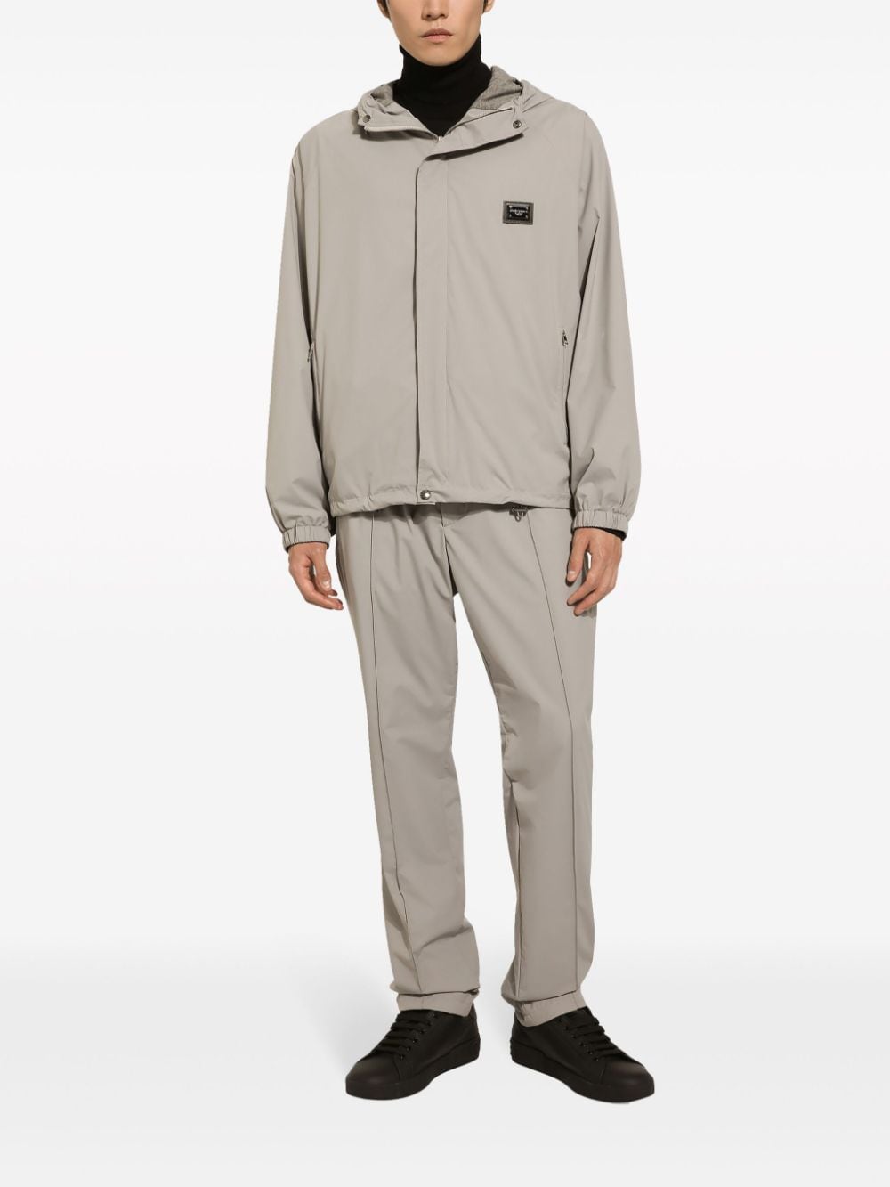 Dolce &amp; Gabbana Nylon Hooded Jacket