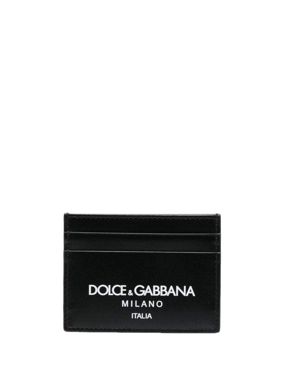Dolce &amp; Gabbana Leather Credit Card Case