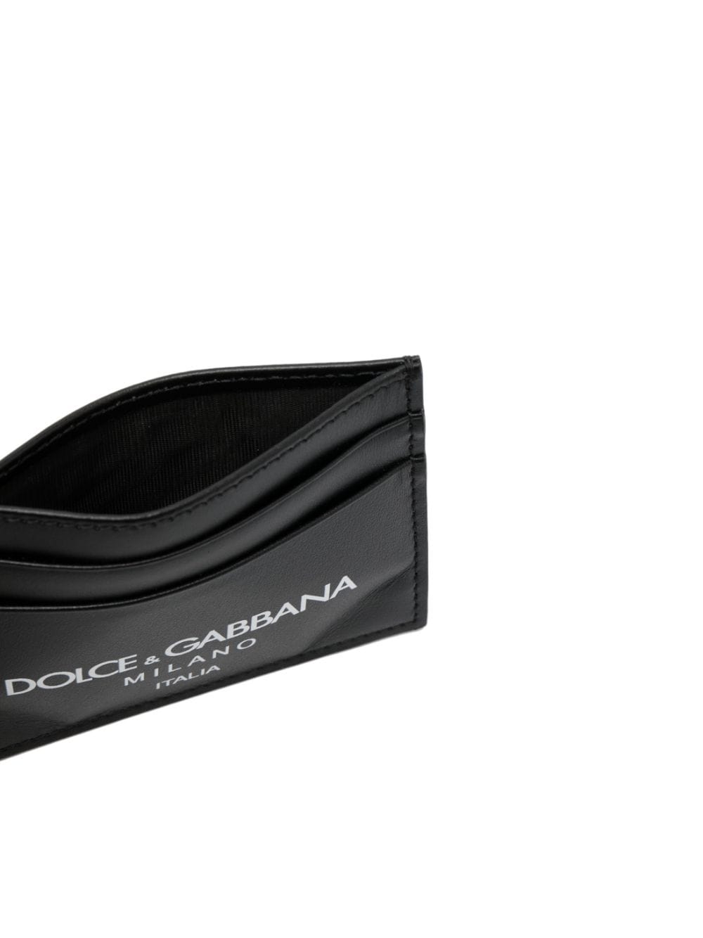 Dolce &amp; Gabbana Leather Credit Card Case