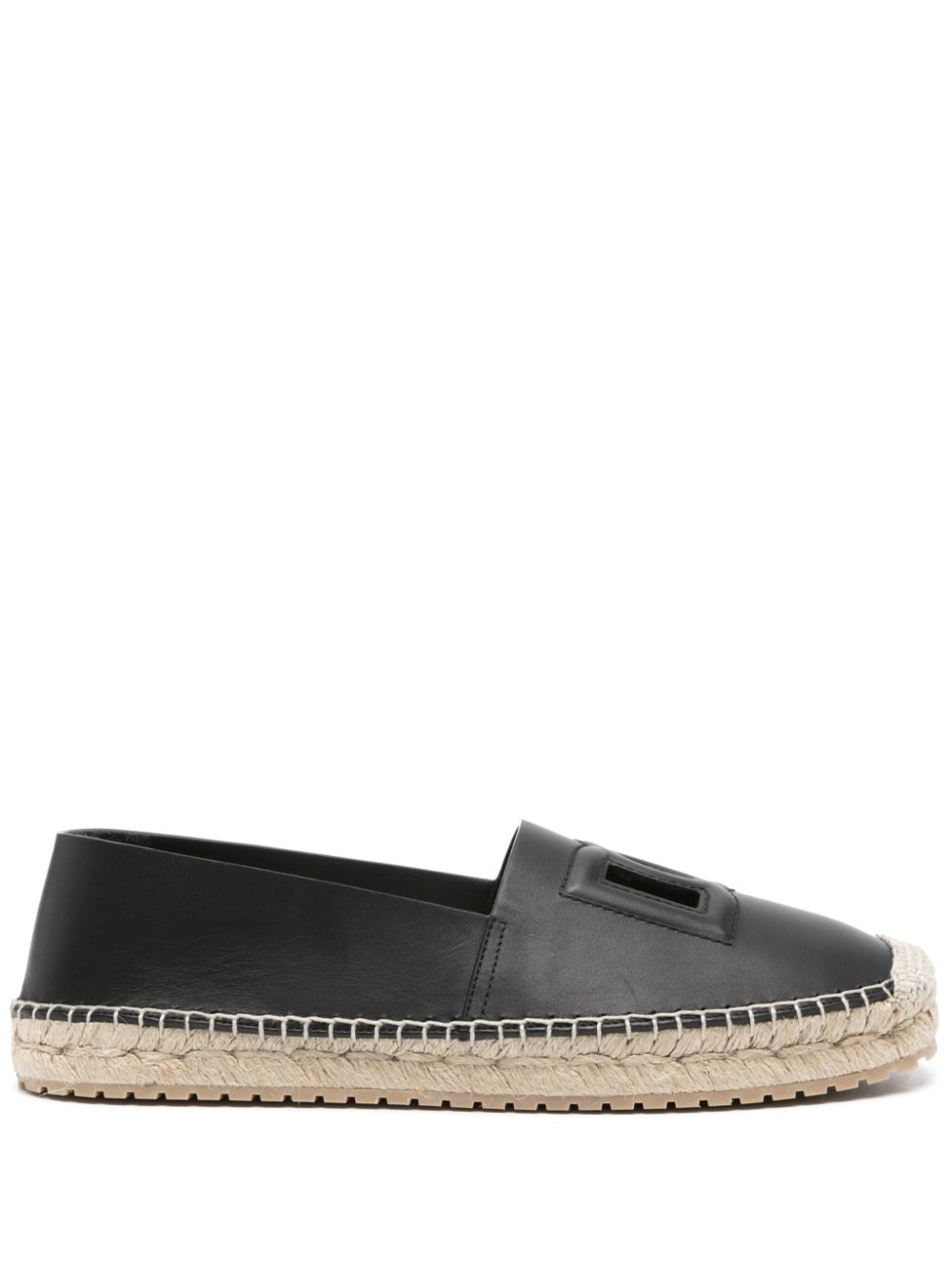 Dolce &amp; Gabbana Dg Leather Epsadrilles