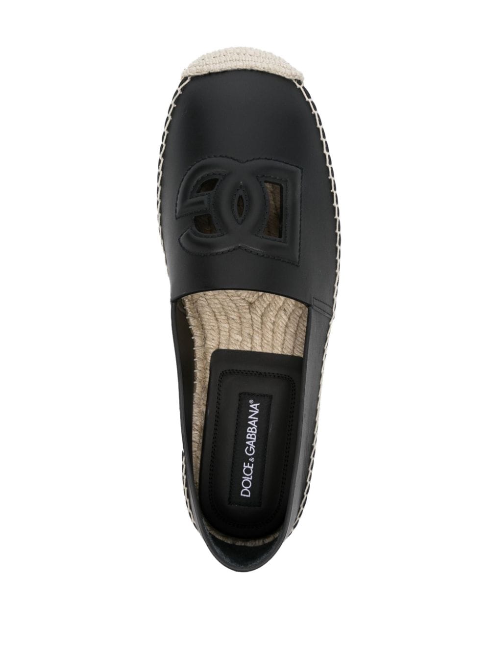 Dolce &amp; Gabbana Dg Leather Epsadrilles