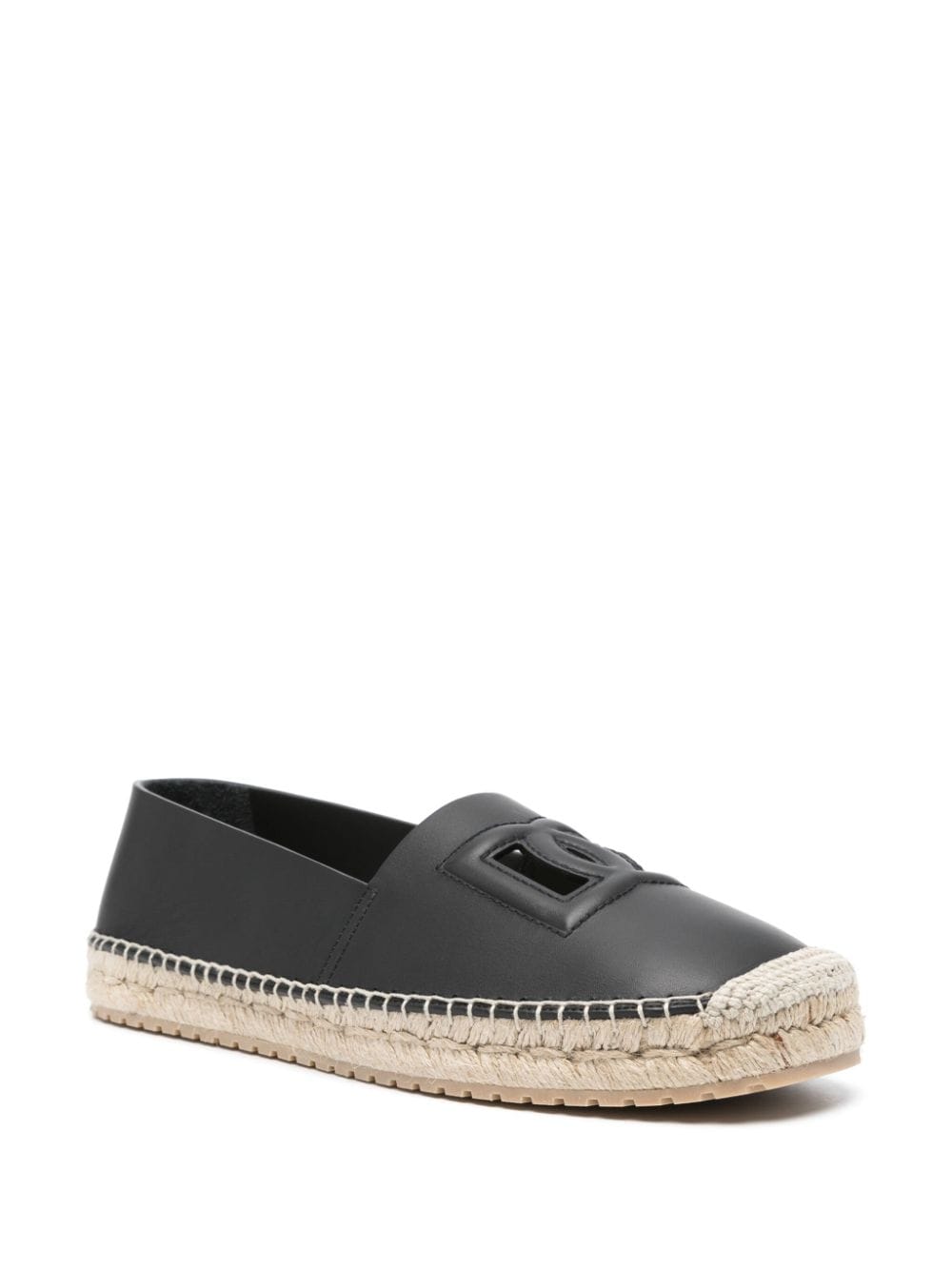 Dolce &amp; Gabbana Dg Leather Epsadrilles