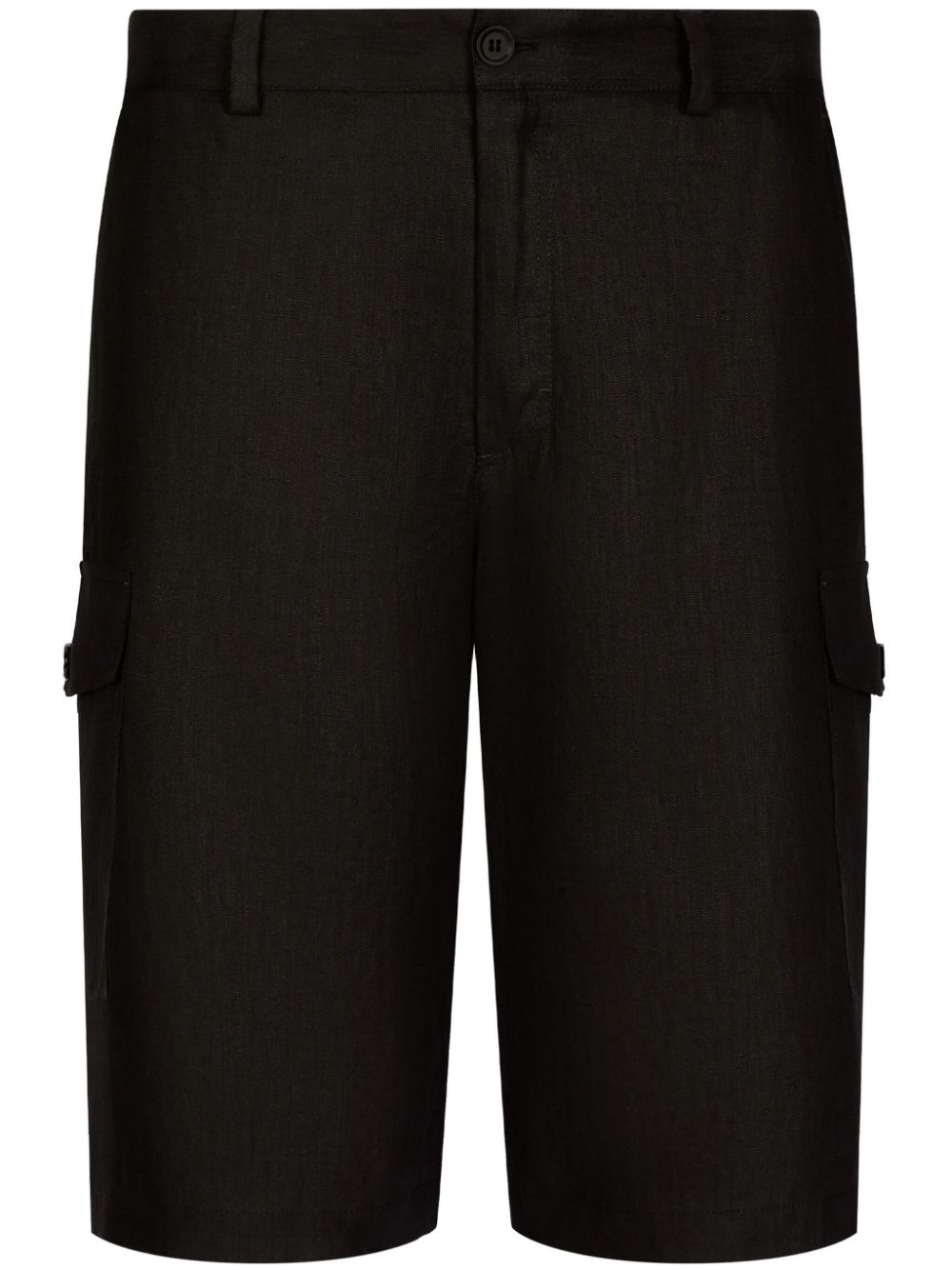 Dolce &amp; Gabbana Linen Cargo Shorts