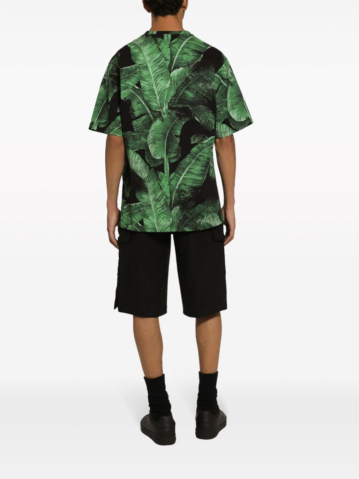 Dolce &amp; Gabbana Linen Cargo Shorts