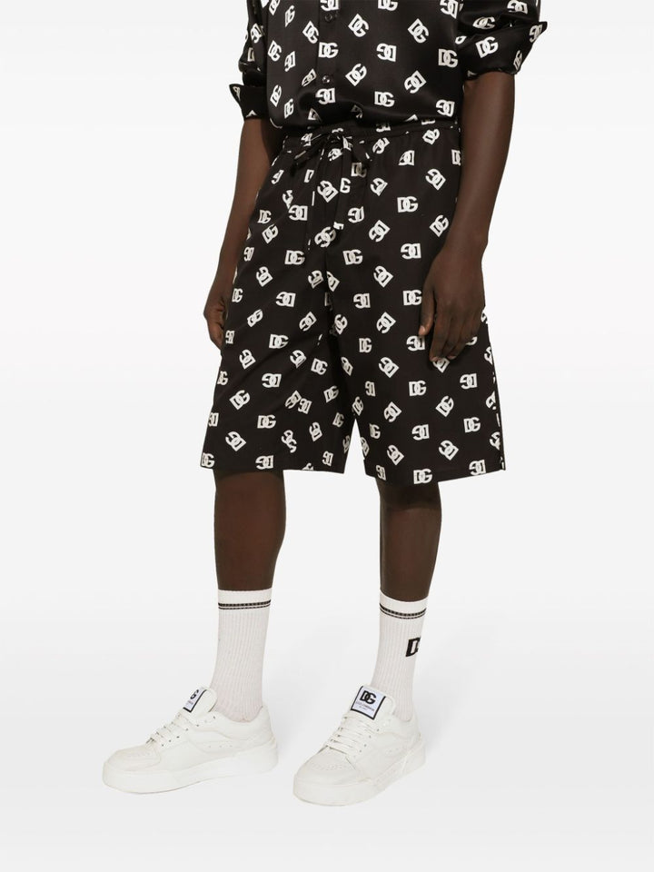 Dolce &amp; Gabbana Allover Logo Shorts
