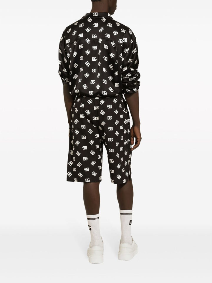 Dolce &amp; Gabbana Allover Logo Shorts