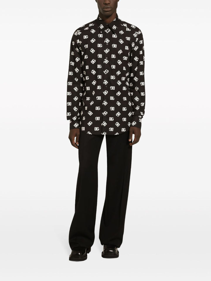 Dolce &amp; Gabbana Allover Logo Shirt