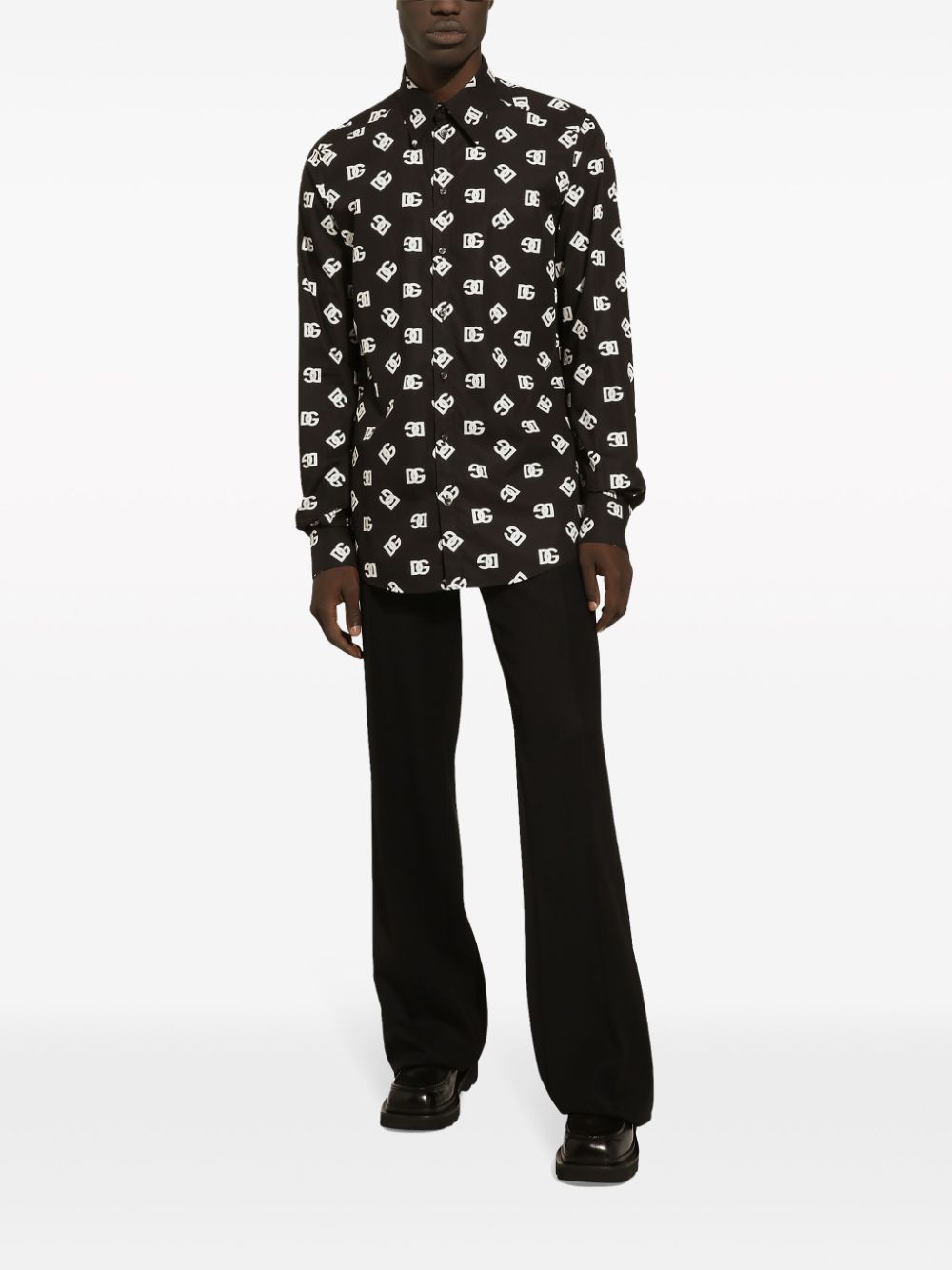 Dolce &amp; Gabbana Allover Logo Shirt