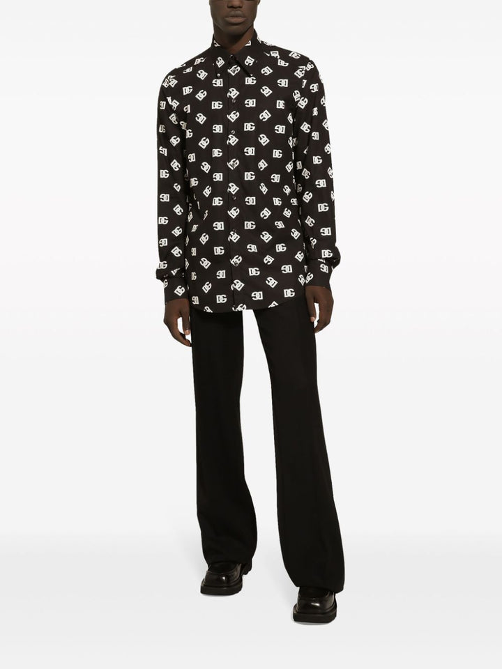 Dolce &amp; Gabbana Allover Logo Shirt