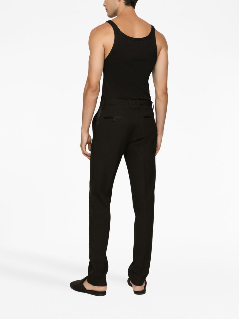 Dolce &amp; Gabbana Ribbed Cotton Tank Top