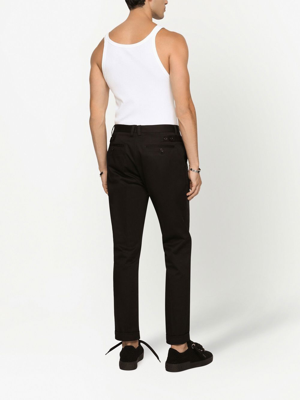 Dolce &amp; Gabbana Ribbed Cotton Tank Top