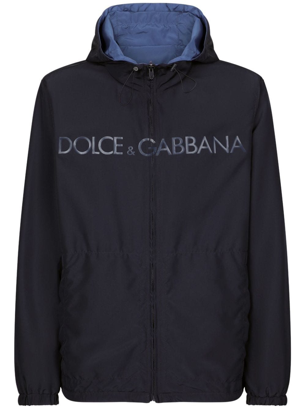 Dolce &amp; Gabbana Logo Reversible Hooded Jacket