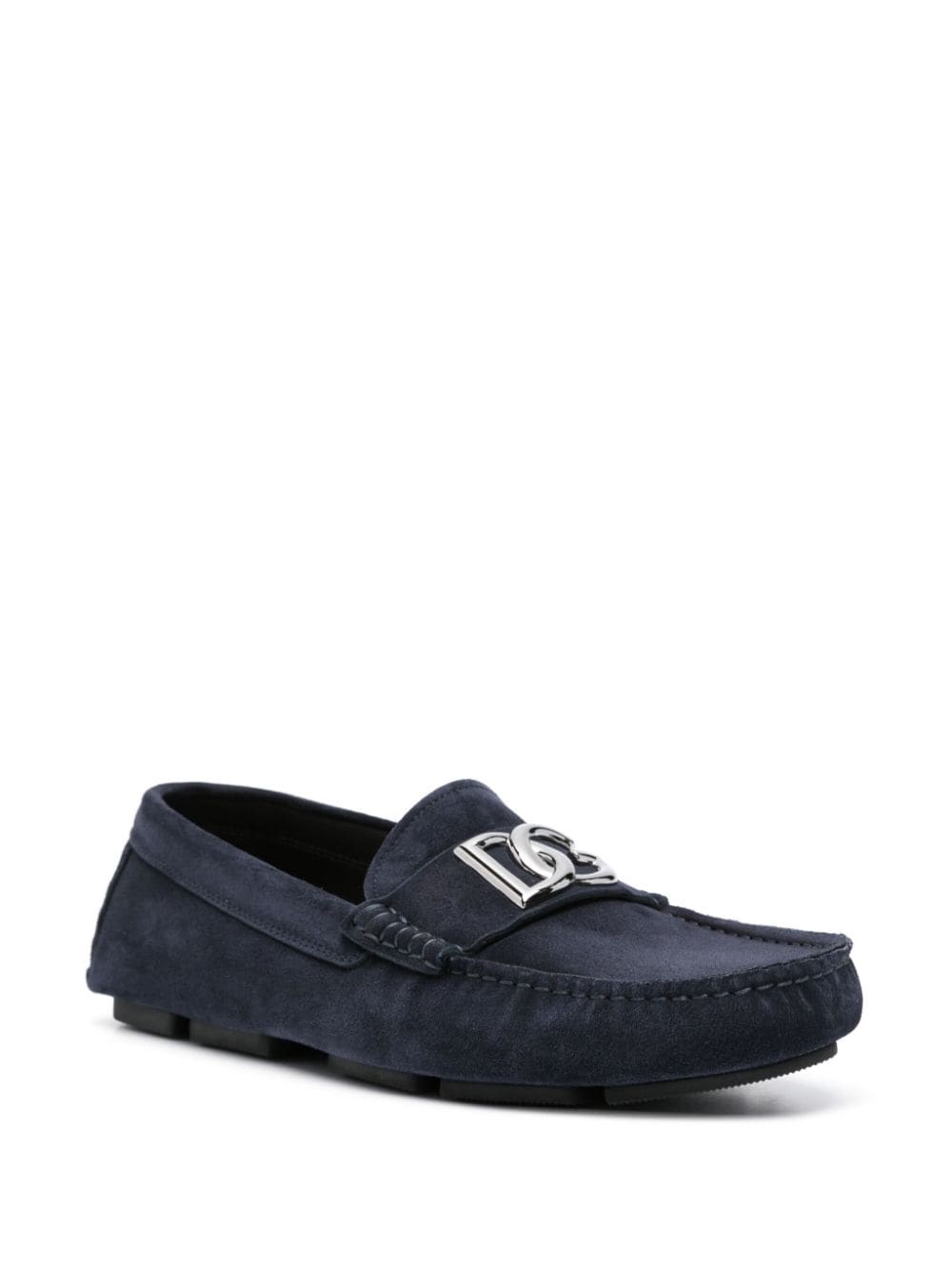 Dolce &amp; Gabbana Suede Leather Driver Shoes