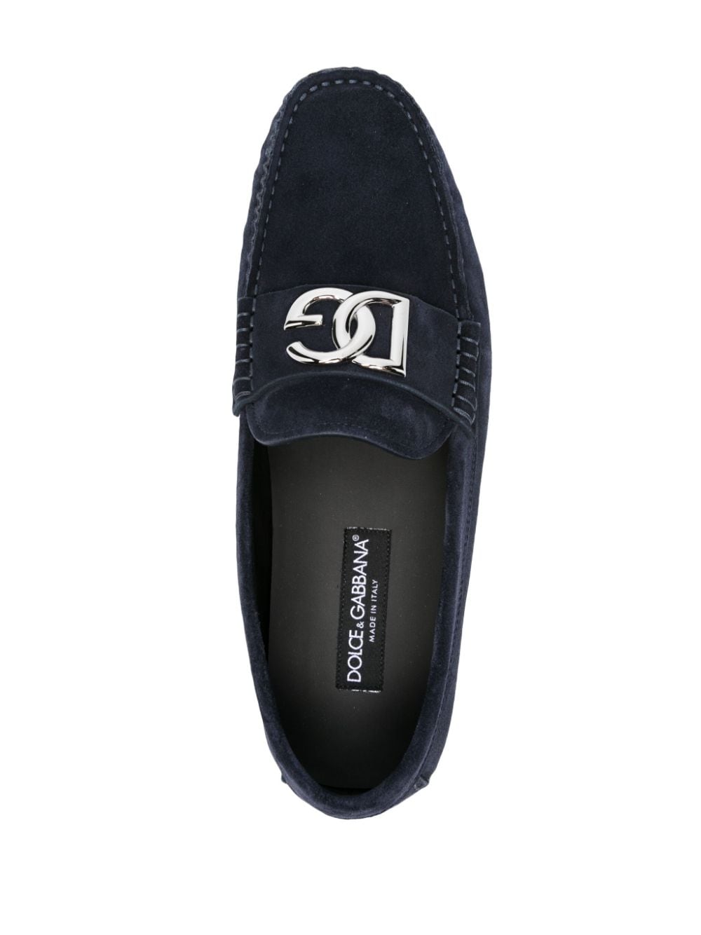 Dolce &amp; Gabbana Suede Leather Driver Shoes