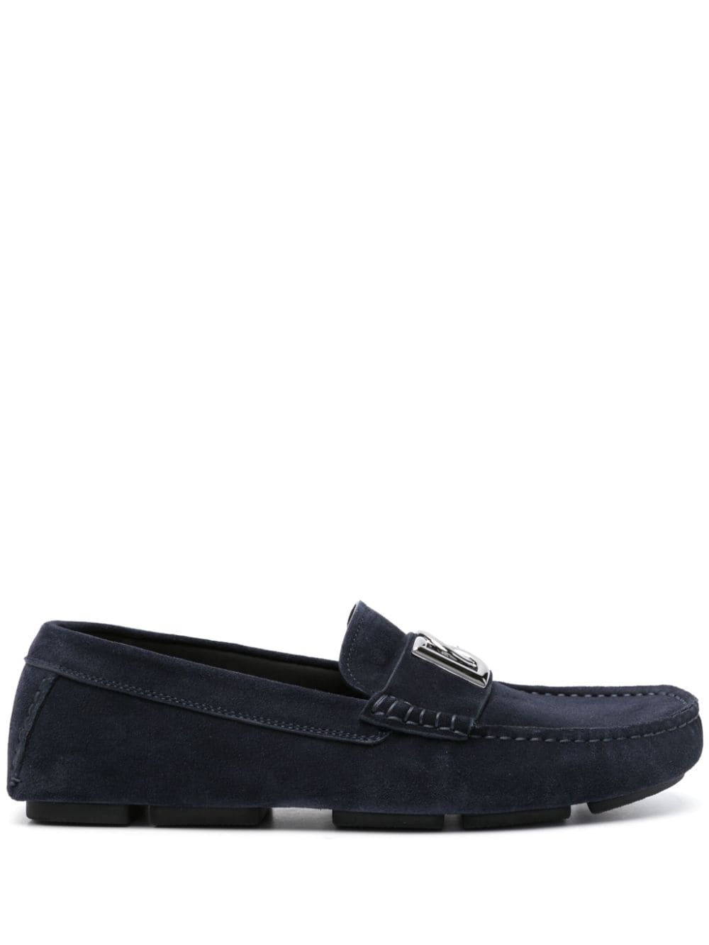 Dolce &amp; Gabbana Suede Leather Driver Shoes
