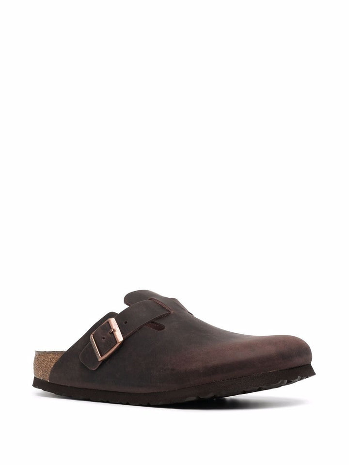 Birkenstock Boston Oiled Leather Slippers