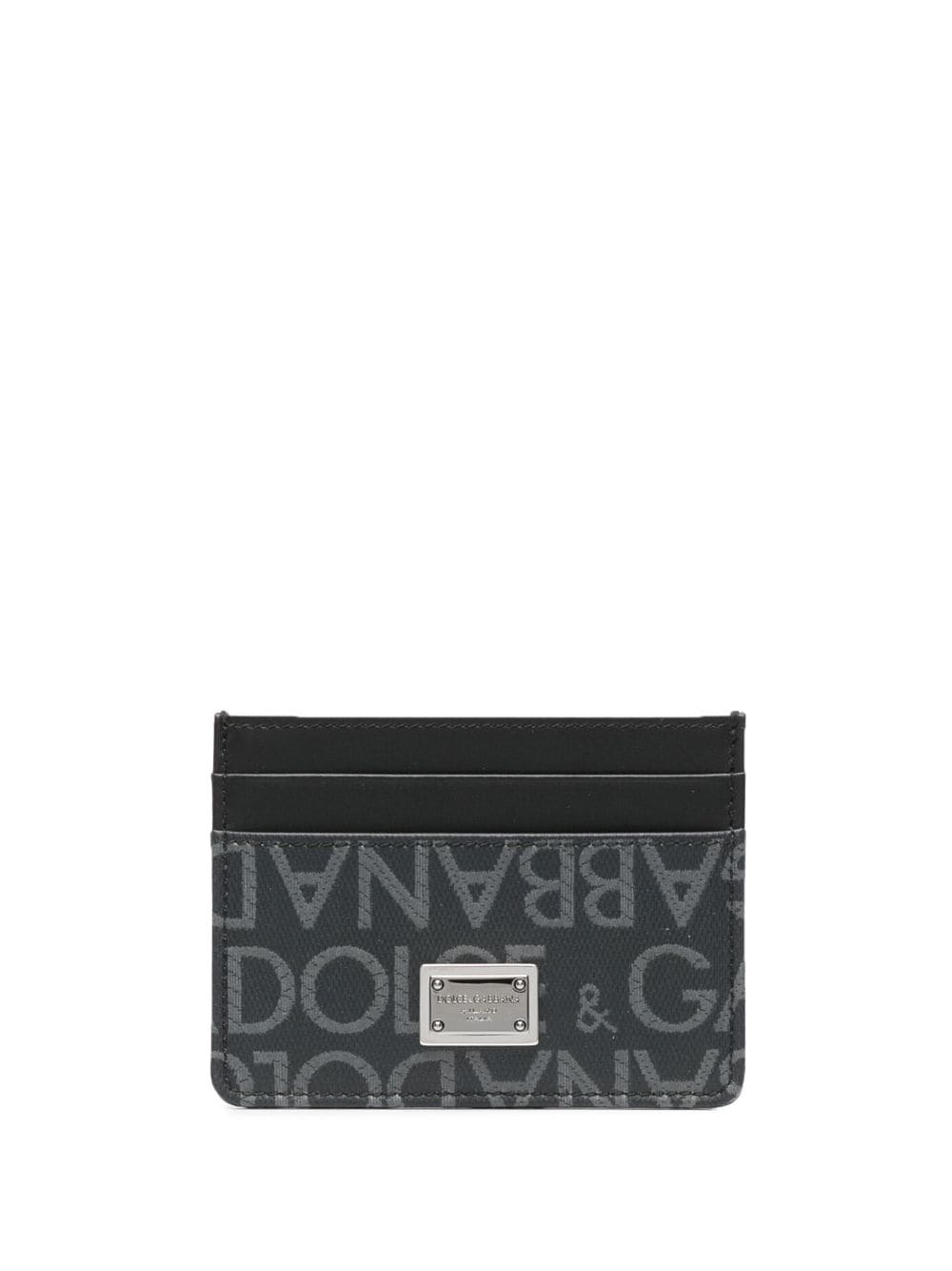 Dolce &amp; Gabbana Allover Logo Card Case