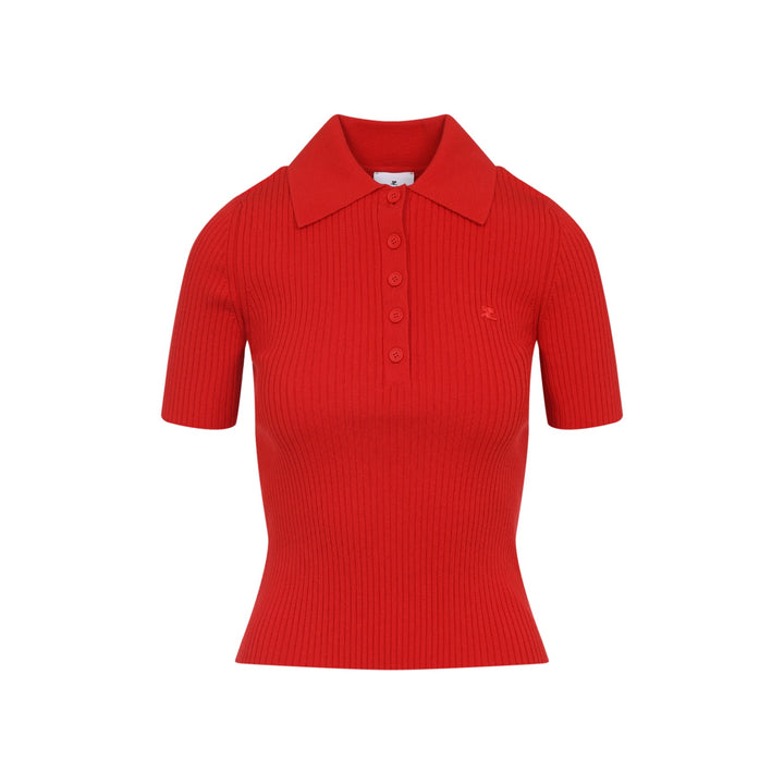 Courreges Signature Polo Women