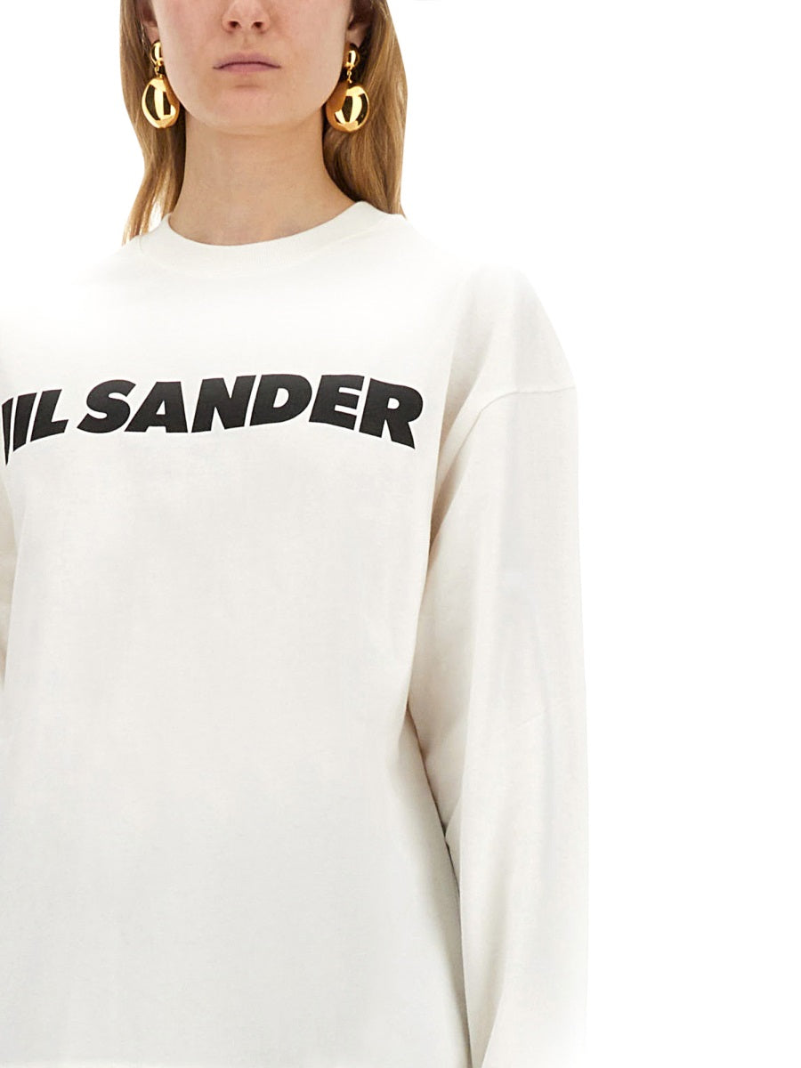 Jil Sander Women T-Shirt With Logo