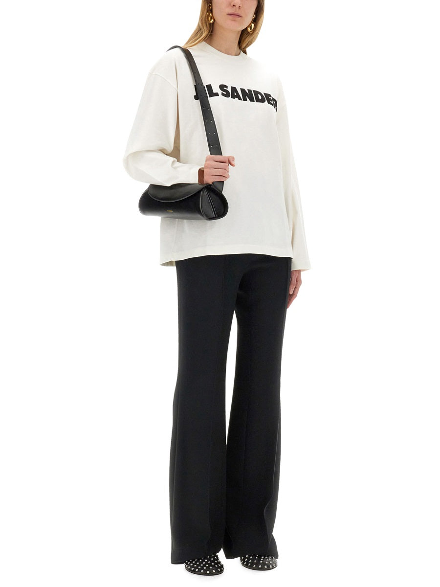 Jil Sander Women T-Shirt With Logo