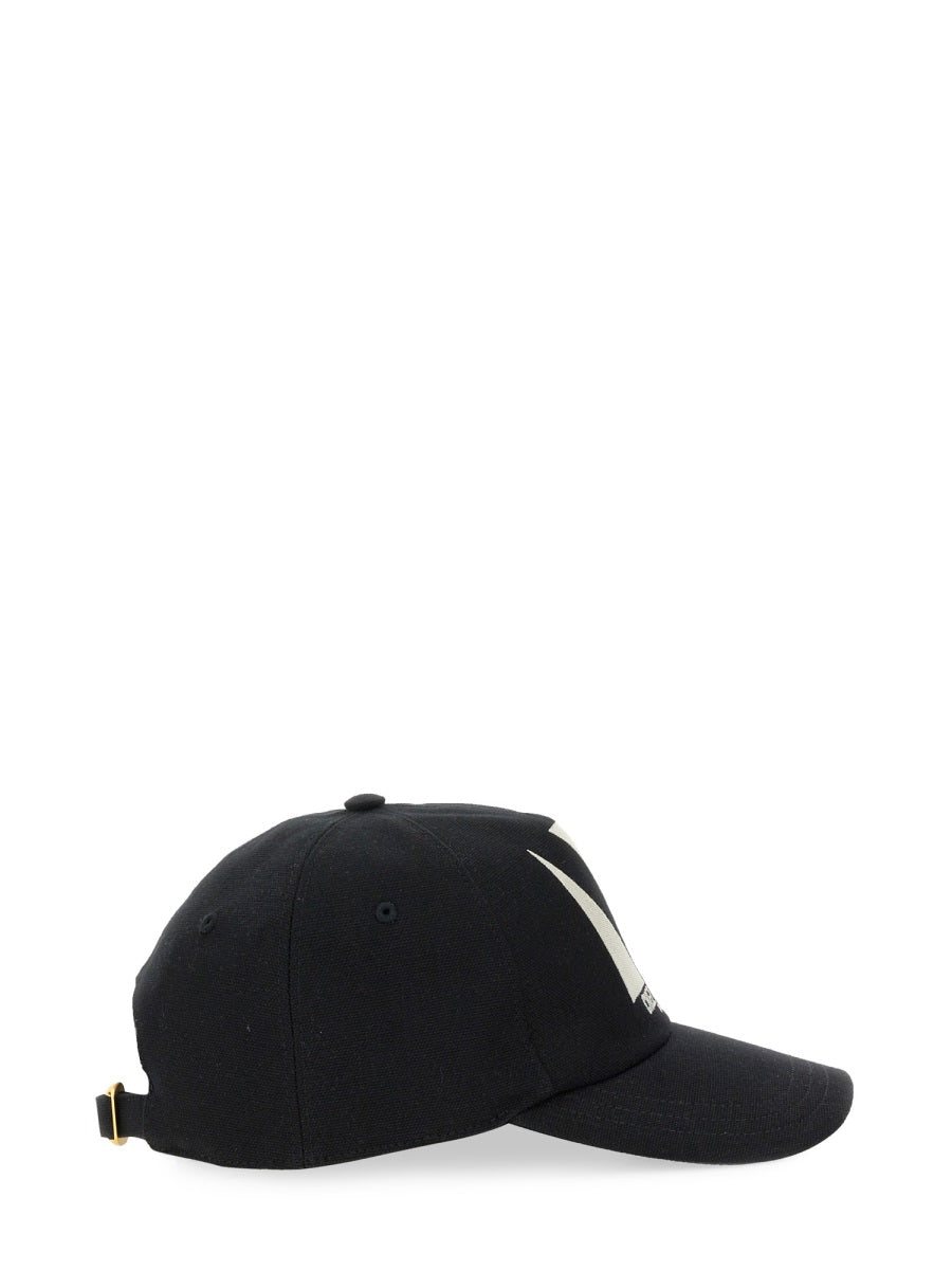 Valentino Garavani Men "Chez Valentino" Embroidered Baseball Cap