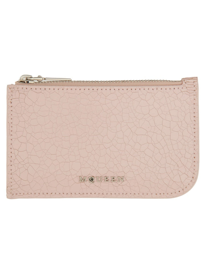 Alexander Mcqueen Women Card Holder With Logo