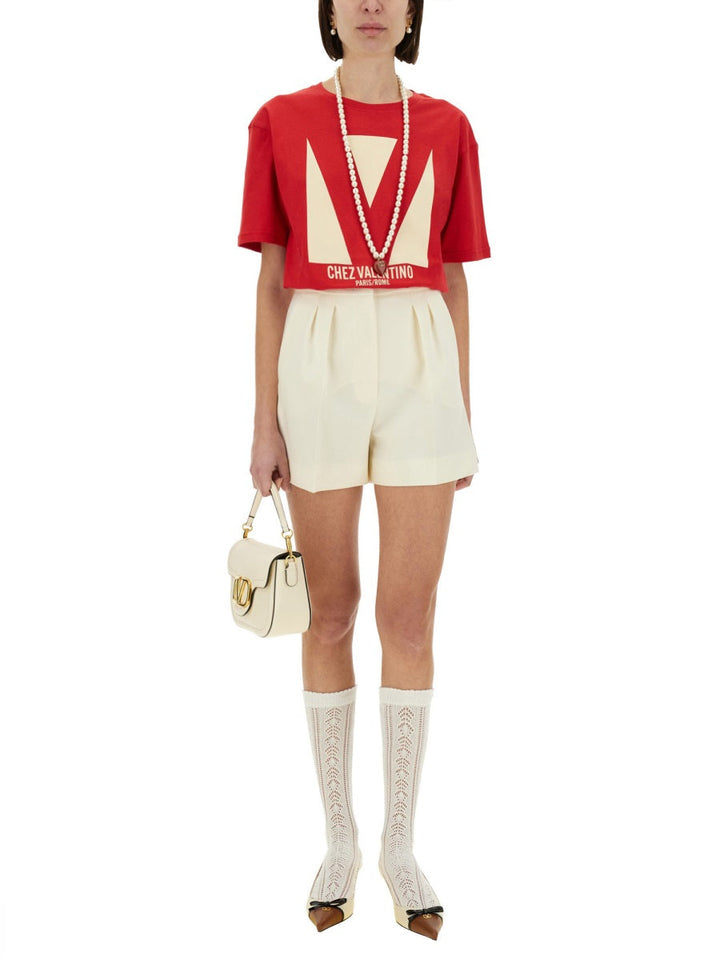 Valentino Women "Chez Valentino" Print T-Shirt