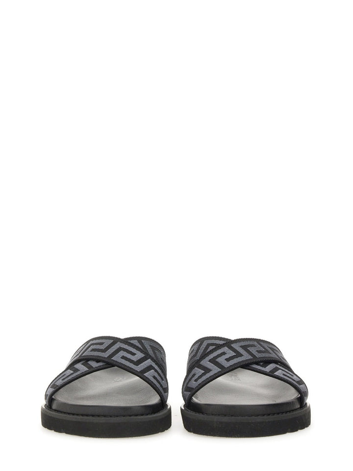Versace Men Sandal With Logo