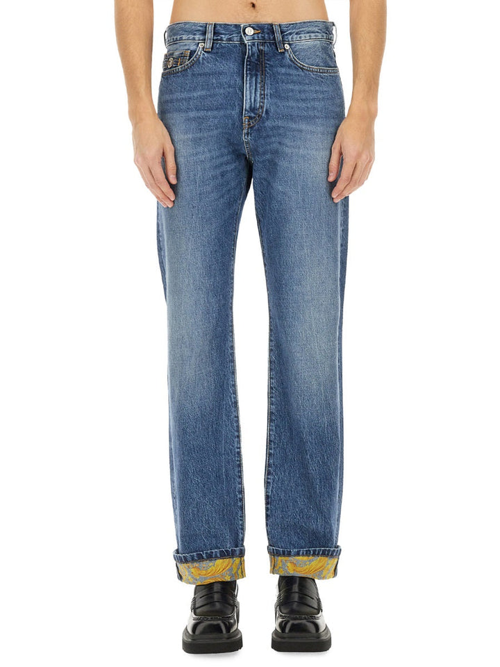 Versace Men Jeans In Denim