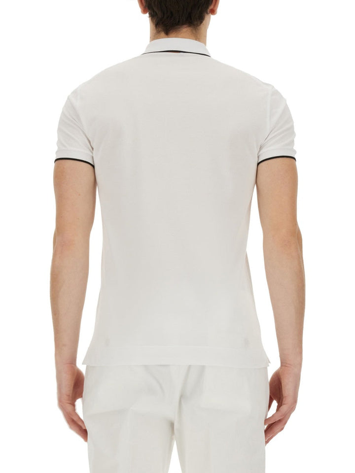 Zegna Men Polo With Logo
