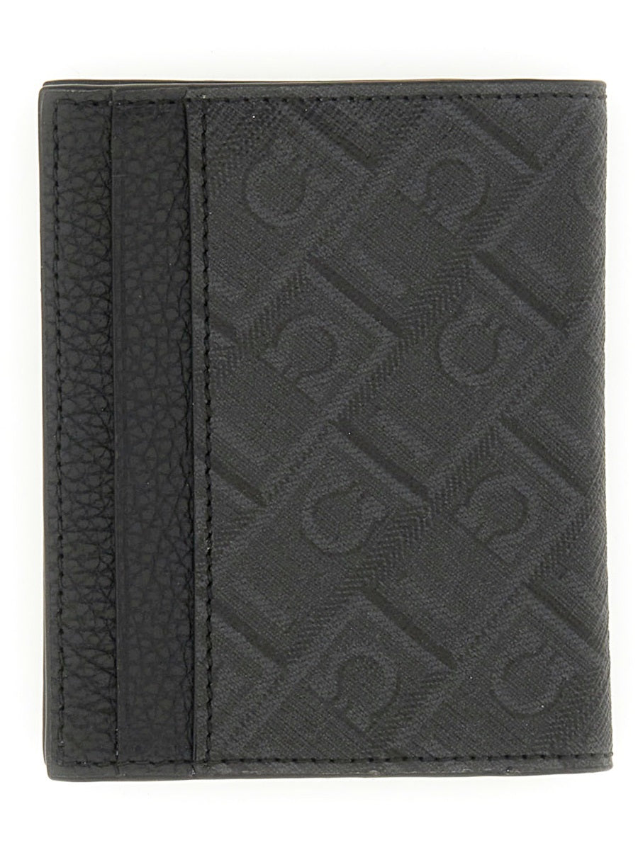 Ferragamo Men Credit Card Holder "Monogram"