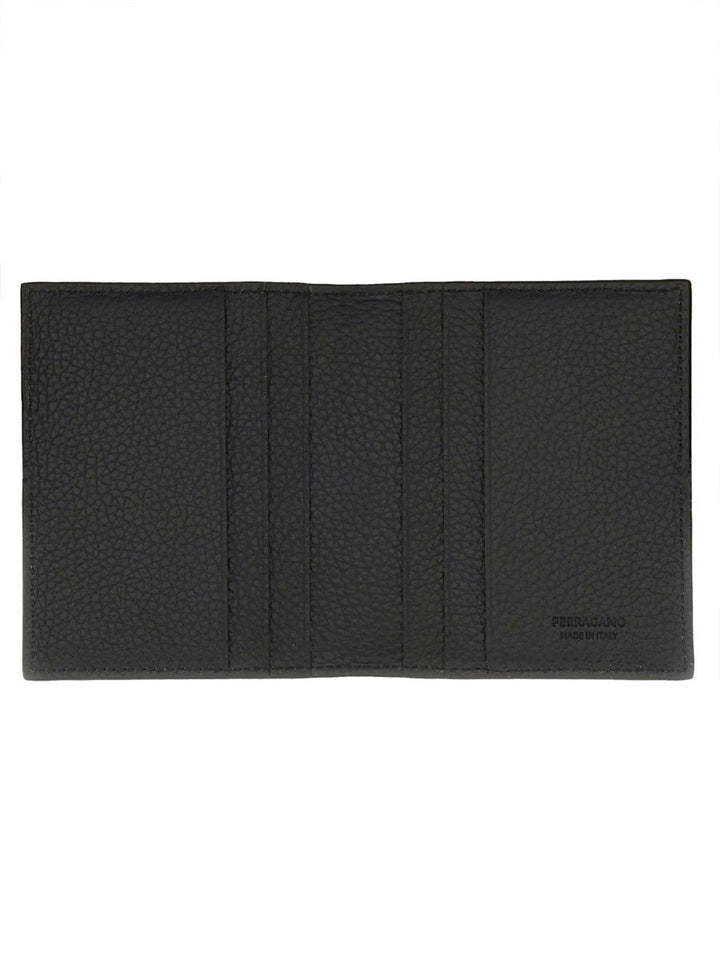 Ferragamo Men Credit Card Holder "Monogram"