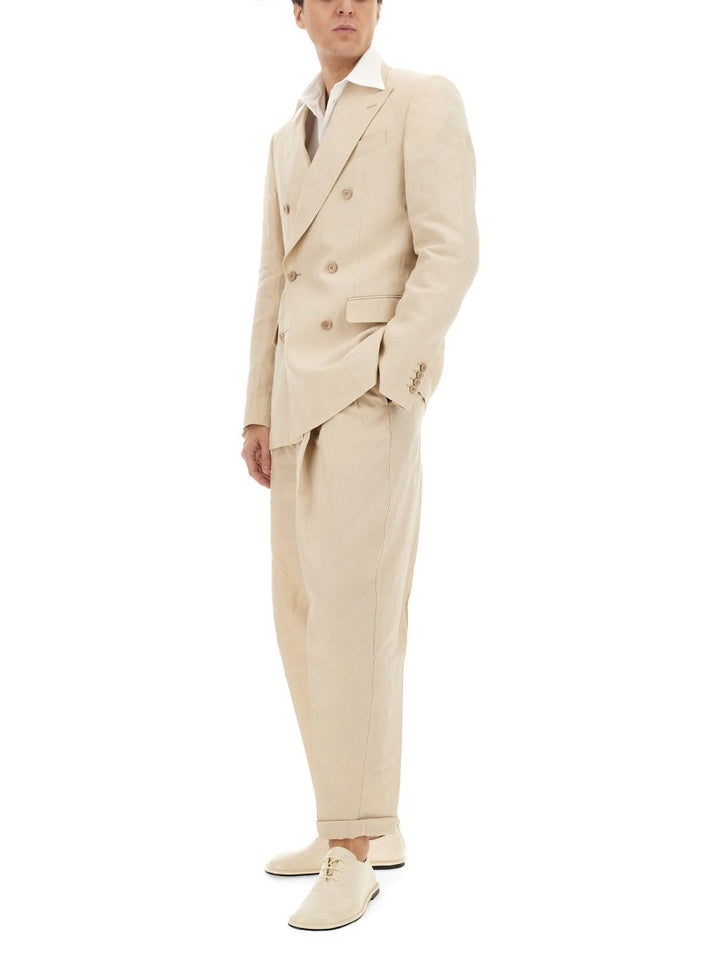 Dolce & Gabbana Men Canvas Pants