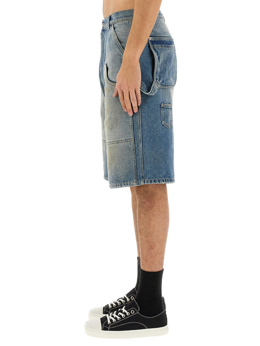 Moschino Men Denim Shorts
