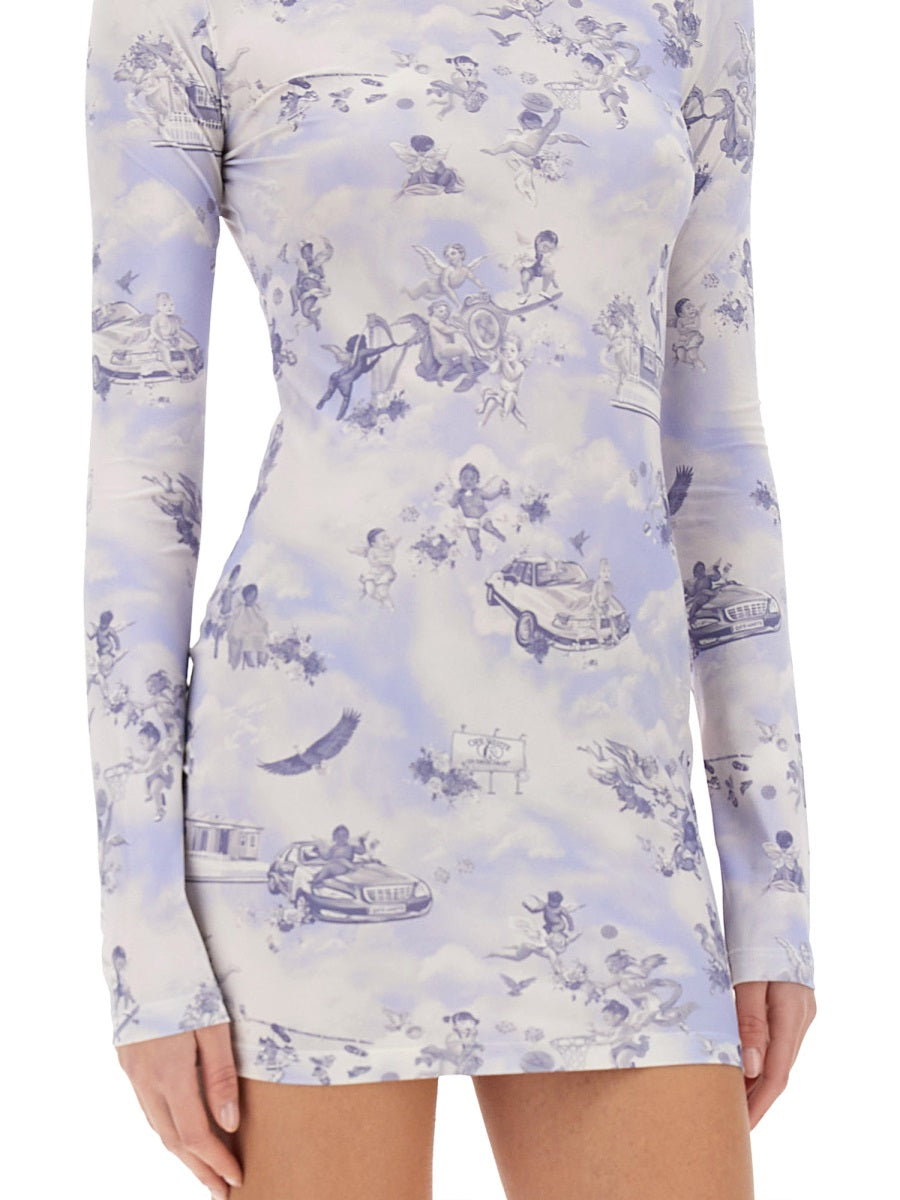 Off-White Women "Serenity" Short Dress