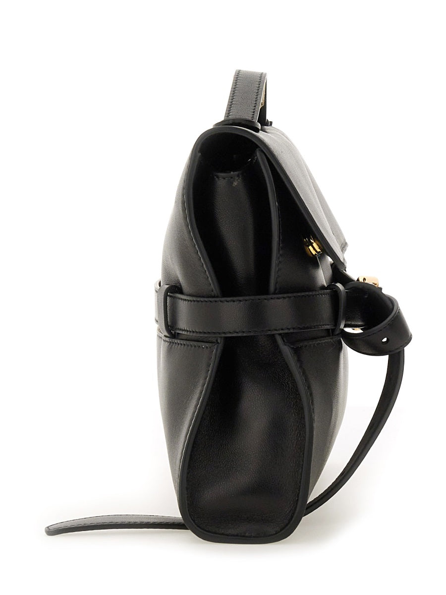 Moschino Men Nappa Leather "Tie Me" Clutch