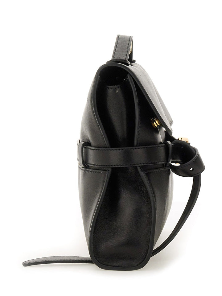 Moschino Men Nappa Leather "Tie Me" Clutch