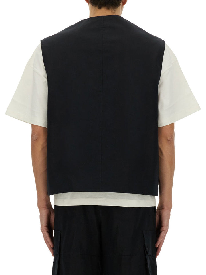 Jil Sander Men Cargo Vest